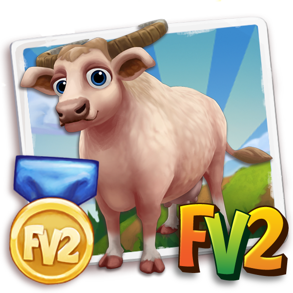Cow Adult Albinowaterbuffalo-copy, , Deneen just raised a Prized Albino Water Buffalo!, Deneen has finished training her Prized Albino Water Buffalo in FarmVille 2! Grab an extra milk to feed new baby animals!
